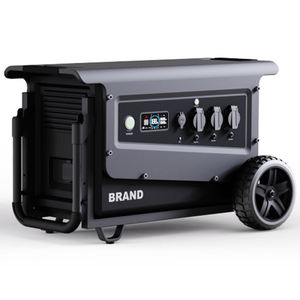 Lifepo4 Battery 3kw Tragbare Powerstation Industrial 3000w Solar Generator Waterproof Portable 3072wh/3600w Power Station - Product Image 1