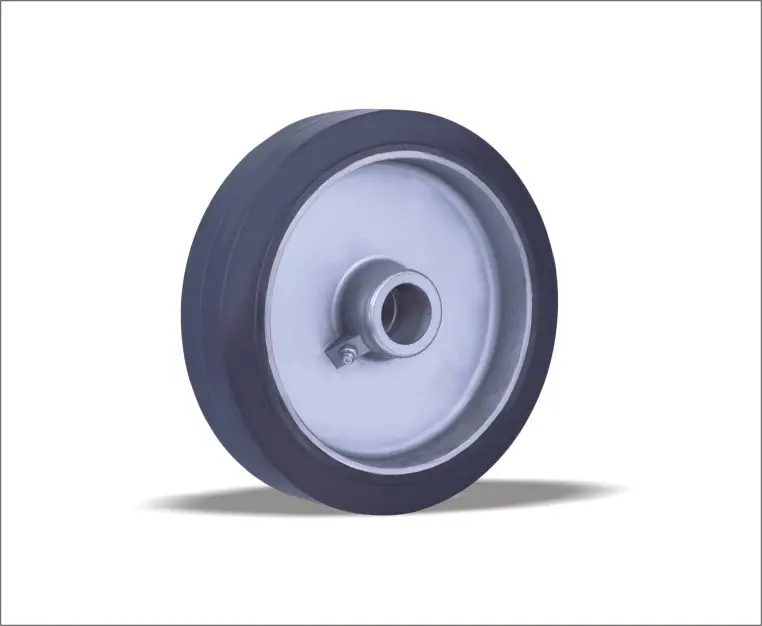 2 3 Inch Customizable China High Quality Aluminum Centre Rubber Wheels