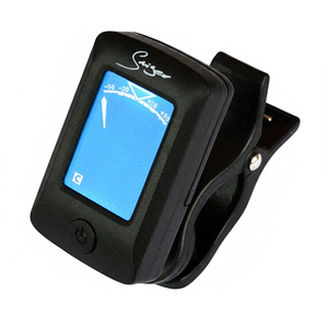 Afinador digital Suzuki con clip universal para guitarra, bajo, violín, ukelele, afinación cromática, material plástico - Product Image 1