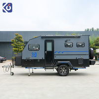 CAMPTRL Nouveau modèle de camping-car, caravane de voyage avec lit, camping-car tout-terrain pour l'aventure en Australie
