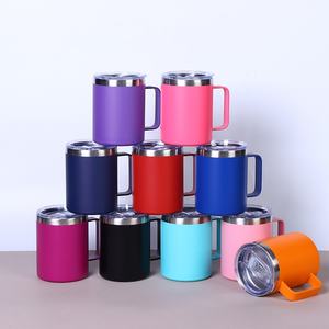 Beeman doppia parete 304 in acciaio inox Camper campeggio Tumbler <span class=keywords><strong>da</strong></span> <span class=keywords><strong>viaggio</strong></span> tazza <span class=keywords><strong>da</strong></span> caffè <span class=keywords><strong>Thermos</strong></span> con coperchio della maniglia - Product Image 1