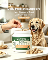 VITAFIELD OEM ODM Probiotiques pour chiens sous forme de friandises molles sans céréales, absorption rapide, équilibre de la flore intestinale et santé immunitaire pour toutes les races de chiens