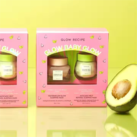 Boîte cosmétique personnalisée, emballage cosmétique de luxe de haute qualité, ensembles vides, ensembles d'emballage cosmétique uniques avec dégradé de couleurs