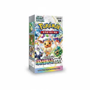 กล่องการ์ดโปเกมอน SV5a เทราสตัล เฟสต้า แพ็ค 10 กล่อง บรรจุ 100 แผ่น การ์ดสะสม TCG สำหรับใช้ในงานปาร์ตี้ ผลิตในเกาหลี - Product Image 2
