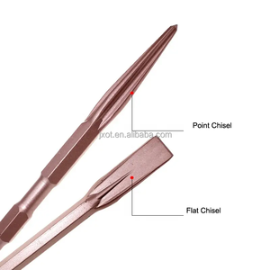 Haute qualité SDS Plus marteau pointe plate <span class=keywords><strong>gouge</strong></span> ciseau pour Construction en béton pierre naturelle maçonnerie carrelage sol maçonnerie - Product Image 4