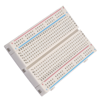 Mini-borneur universel sans soudure 400 points de connexion pour test de bus et prototypage de circuits MB102