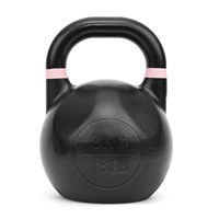 Kettlebell de fitness en fonte, code couleur HALA-KB-26, application universelle unisexe