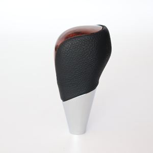 चमड़े यूनिवर्सल लकड़ी सभी कारों के लिए स्वत: गियर शिफ़्ट घुंडी - Product Image 6