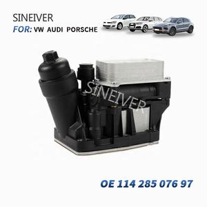 SINEIVER para <span class=keywords><strong>BMW</strong></span> <span class=keywords><strong>318</strong></span> 320 530 730 X5 E90 E91 F02 F10 F15, Filtro de Aceite para Enfriador de Motor de Coche, Venta Caliente, Compatible con 11428507697 - Product Image 2