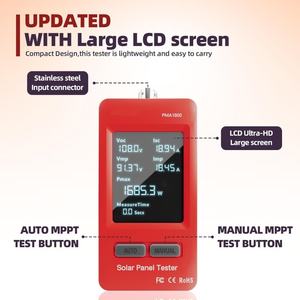 Testeur de panneaux solaires Lancol PMA1800, multimètre pour panneaux photovoltaïques, mesure haute précision, grand écran LCD ultra clair, compteur solaire MPPT - Product Image 2
