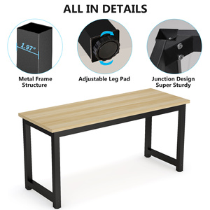 <span class=keywords><strong>Escritorio</strong></span> Comercial de Madera <span class=keywords><strong>Tribesigns</strong></span> para Oficina en Casa, <span class=keywords><strong>Escritorio</strong></span> Amplio para Oficina Escolar, Muebles para Estudio - Product Image 5
