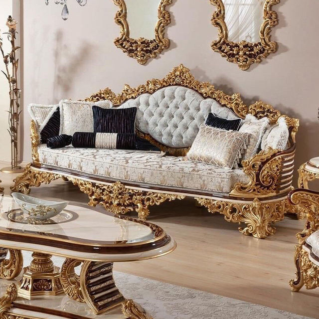 Hot-selling Royal Turkish Office Sofa Set High-quality Classic Furniture Luxury Turkish Sofa Set Elegant and Timeless Design