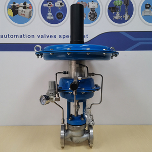 Válvula de Globo Automática PN16, Cuerpo de Acero al Carbono, Regulación y Control Automático - Product Image 5