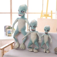 OEM ODM Coussin en peluche Alien amusant, poupée en peluche douce, jouet coussin créature spatiale mignonne pour cadeau et décoration intérieure
