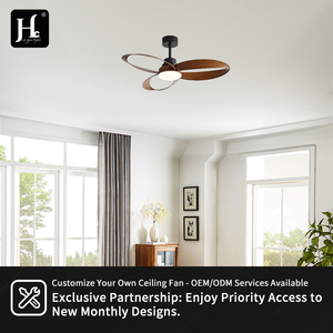 Nordic style 52/42-inch 3-blade <b>ceiling</b> fan with <b>remote</b> <b>control</b> lamp and fan restaurant - Product Image 5