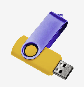แฟลชไดรฟ์ USB สีเหลืองแบบหมุ<span class=keywords><strong>น</strong></span>ได้ ความจุ <span class=keywords><strong>8GB</strong></span> รับทำโลโก้ OEM จำ<span class=keywords><strong>น</strong></span>วนมาก สำหรับของขวัญส่งเสริมการขายและของที่ระลึกสำหรับองค์กร - Product Image 3