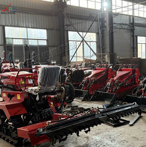 Mini Tractor Agrícola Multifuncional, Cultivador para Uso Agrícola, Tractor de Orugas con Rotocultivador Avanzado - Product Image 4