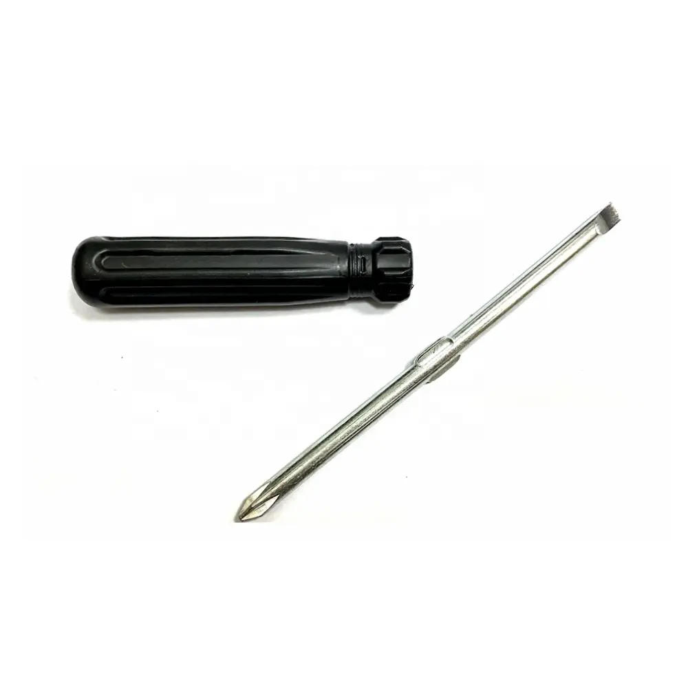 Chave de fenda de aço inoxidável, ferramentas para uso doméstico de cabeça dupla 5mm, chave de fenda phillips