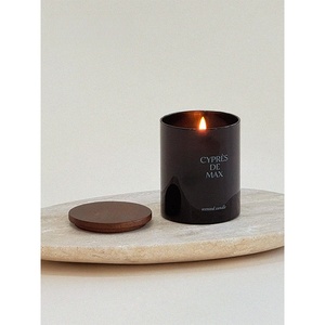 Bocaux en verre avec logo de couleur personnalisable, décoration d'intérieur, <span class=keywords><strong>bougie</strong></span> de luxe en cire de soja, cadeau de la Saint-Valentin, <span class=keywords><strong>bougie</strong></span> parfumée avec couvercles - Product Image 5