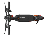 Scooter Eléctrico Ligero LITGOGO M4 en Stock en Alemania, Batería de 48V 13Ah, Alcance de 30-45KM, Motor de 800W, Scooter Eléctrico para Desplazamientos, Venta al Por Mayor
