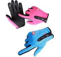 Vente en gros 2023 Gants pour hommes et femmes Gants de cyclisme épais et imperméables à écran tactile pour l'hiver