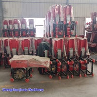 Broyeur à paille diesel JinXiu durable, hacheuse à foin, équipement de coupe d'aliments pour animaux résistant à l'usure pour la ferme