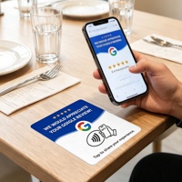 Support personnalisé imprimé, programmable, étanche, avec QR et NFC, pour paiement par carte-cadeau Google Play, accès aux réseaux sociaux et contrôle d'accès, en plastique