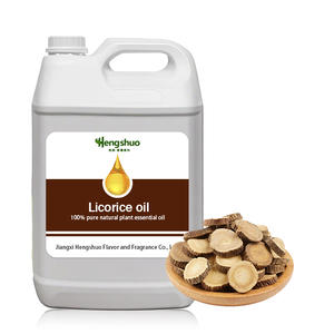 Aceite de raíz de regaliz esencial puro a granel al por mayor para champú, lavado corporal, acondicionador para el cabello, precio de fábrica - Product Image 2