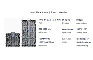 Pannello LED Gigante P3.91 P2.6 P2.9 per Esterni e Interni, Schermo per Pubblicità ed Eventi, Display LED per Esterni, Parete Video - Product Image 4