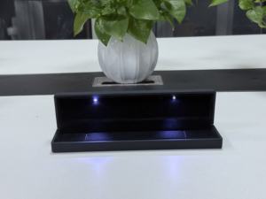 ปรับแต่งโลโก้ของคุณ-กล่องสร้อยข้อมือ LED สีดำหรูหรานำกล่องโซ่ยาว - Product Image 4