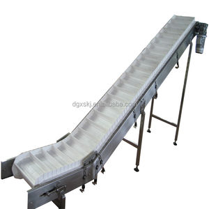 2021 çin fabrika fiyat eğimli tırmanma konveyör bant bölme alüminyum çerçeve eğimli bant konveyör için restoran ve gıda dükkanı - Product Image 6