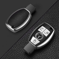 Mercedes Benz CLA CLS CLK GLK GLA GLC Anahtarlık Kılıfı için Tam Koruma TPU'su