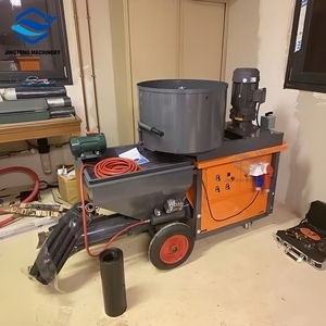 711 Elektrische Dieselmotor-Mörtelspritzmaschine mit Mischfunktion Zement-Mörtel-Putzspritzmaschine - Product Image 1