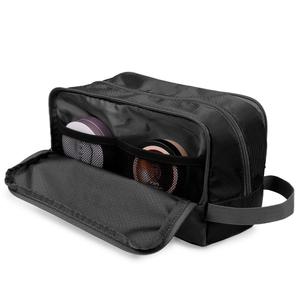 Lightweight Makeup Bag with <b>Shaving</b> Compartment Cosmetic Organizer Small Travel Bag - Product Image 3