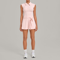 Jupe de sport personnalisée pour femme, style polo, avec short amovible, anti-déchirure, séchage rapide, avec poche, pour le tennis, le golf et le fitness