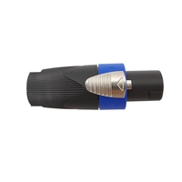 Connecteur de câble à verrouillage par torsion pour haut-parleur 4 pôles pour NEUTRIK Type NL4FC Speakon Connecteur mâle 4 pôles pour haut-parleur audio