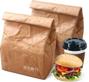 Custom environmental protection waterproof tyvek paper cooler insulation lunch bags with custom logo printing