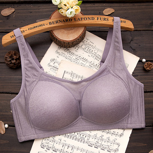 Reggiseni personalizzati di biancheria intima di fabbrica <span class=keywords><strong>senza</strong></span> <span class=keywords><strong>ferretto</strong></span> reggiseno <span class=keywords><strong>senza</strong></span> cuciture reggiseno sottile traspirante di mezza età - Product Image 1