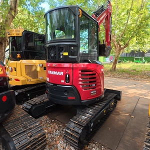 เครื่องยนต์ทรงพลัง รถขุดไฮดรอลิกคุณภาพสูง รถขุดแบคโฮมือสอง Yanmar Vio35 ขนาด 3.5 ตัน - Product Image 1