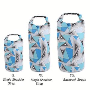 Sacs étanches en PVC à succès : sacs de plage et sacs à bandoulière zippés pour activités de plein air, natation, camping, escalade, avec logo personnalisé - Product Image 4