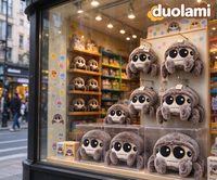 Peluche Araignée de Dessin Animé Douce et Moelleuse, Style Simulation Personnalisé pour Souvenir et Décoration Intérieure