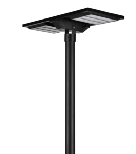 ไฟถนนโซลาร์เซลล์แบบรวมกันน้ำ IP67 แบตเตอรี่ในตัว 200W/400W/600W ความสว่างสูง LED มุมกระจายแสง 360 องศา สำหรับภายนอกอาคาร - Product Image 1