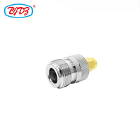 Adaptador Coaxial RF de Fábrica de 50 Ohmios y 6 GHz, Conector SMA Macho a Conector N Hembra, Convertidor de Latón y Cobre para Conectores de Antena Wifi
