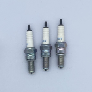 Bujía de doble electrodo para motocicleta CR8EK BOUGIE DALLUMAGE Buji, 2 unidades - Product Image 3