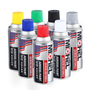 Mike Maigaoer, pintura en aerosol manual automática en blanco y negro mate para el cuidado del coche y muebles de Metal, pintura blanca plateada para muebles de coche - Product Image 1