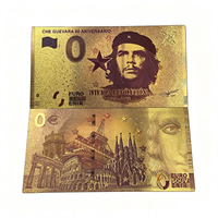 Ventes Flash 2026 : Billet de Banque Souvenir Plaqué Or 0 Euro – 4 Designs
