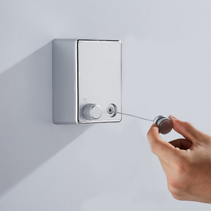 Séchoir à linge mural pliable en acier inoxydable carré avec design flexible pour une utilisation en salle de bain - Product Image 5