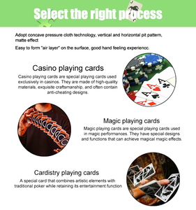 Cartas de Póquer Joker <span class=keywords><strong>Originales</strong></span> de Fábrica OEM, No Tóxicas, Resistentes al Medio Ambiente, <span class=keywords><strong>para</strong></span> Promoción - Product Image 2