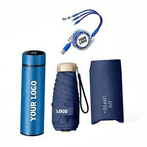 2026 New Flat 5 Folding <b>Mini</b> Pocket With Black Coating Portable Women's Uv Protection Capsule Umbrella Custom - Product Image 1