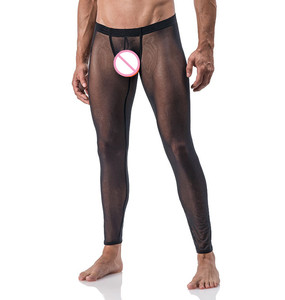 Men's Underwear Low Waist Men Sexy <strong>Gay</strong> Boxer Briefs Underwear for Men Sexy Thongs See Through Sports Legging <strong>Pants</strong> - Product Image 2